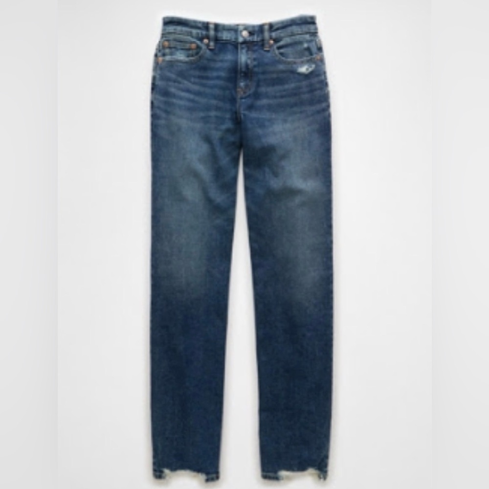 American Eagle l Stretch Curvy High Waisted Straight Jean l 6